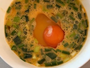 How to Make Scrambled Eggs with Fish in Office Baking Pan Step 2