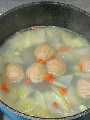 How to Make Winter Melon Beef Balls Soup Step 7