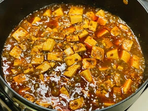 How to Make Mapo Tofu (Reduced Seasoning Version) Step 15
