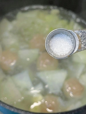 How to Make Winter Melon Beef Balls Soup Step 4