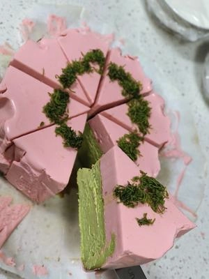 How to Make Pistachio Basque 6 Inch Step 8