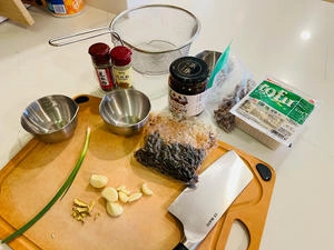 How to Make Mapo Tofu (Reduced Seasoning Version) Step 1