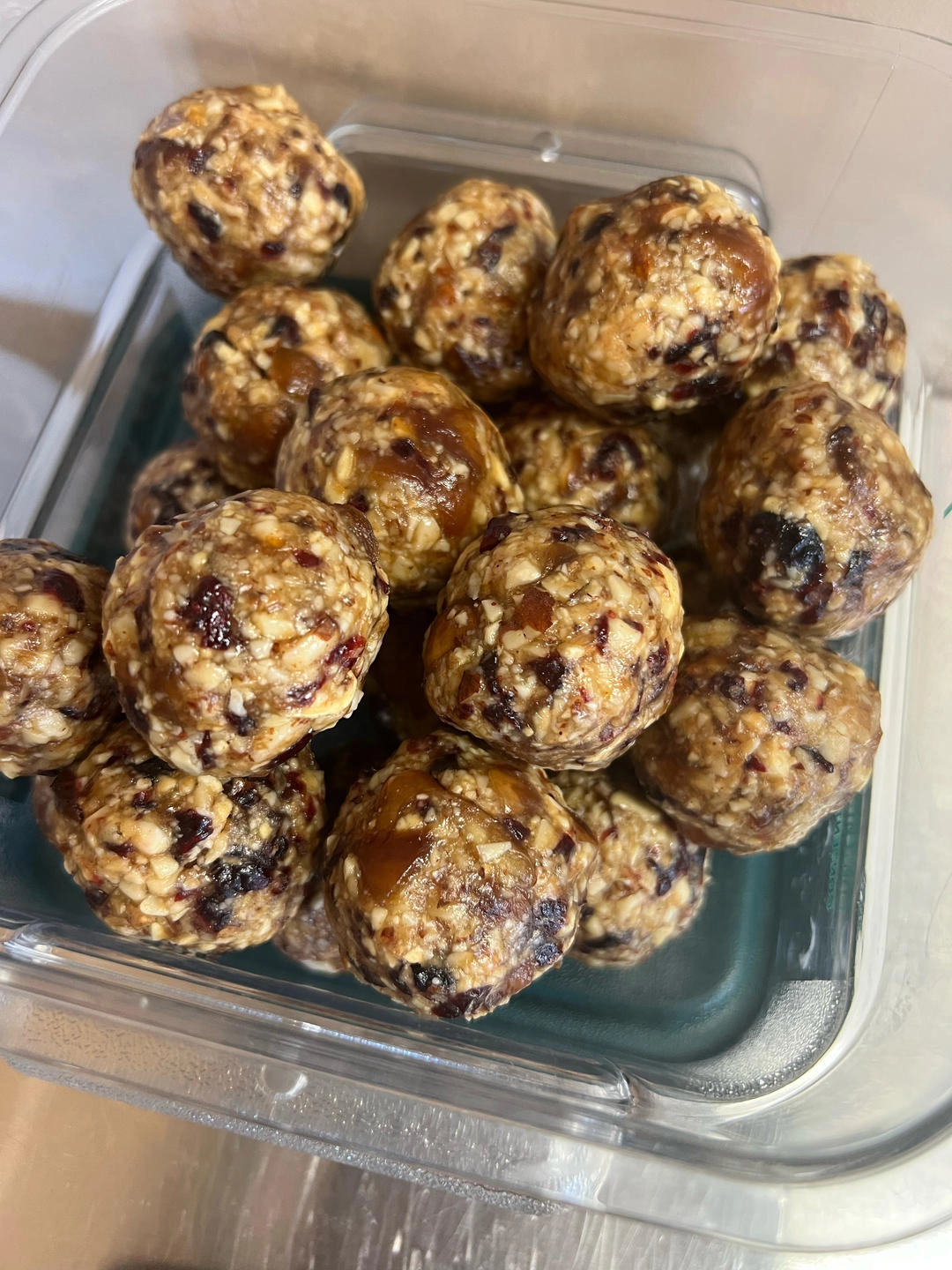 Close-up of Energy Balls