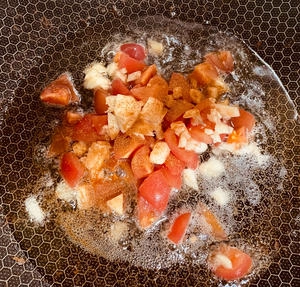 How to Make Mediterranean Style Octopus Pasta Step 6