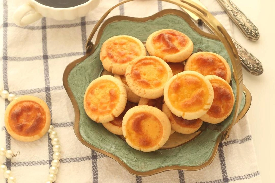 Close-up of Tart cookies