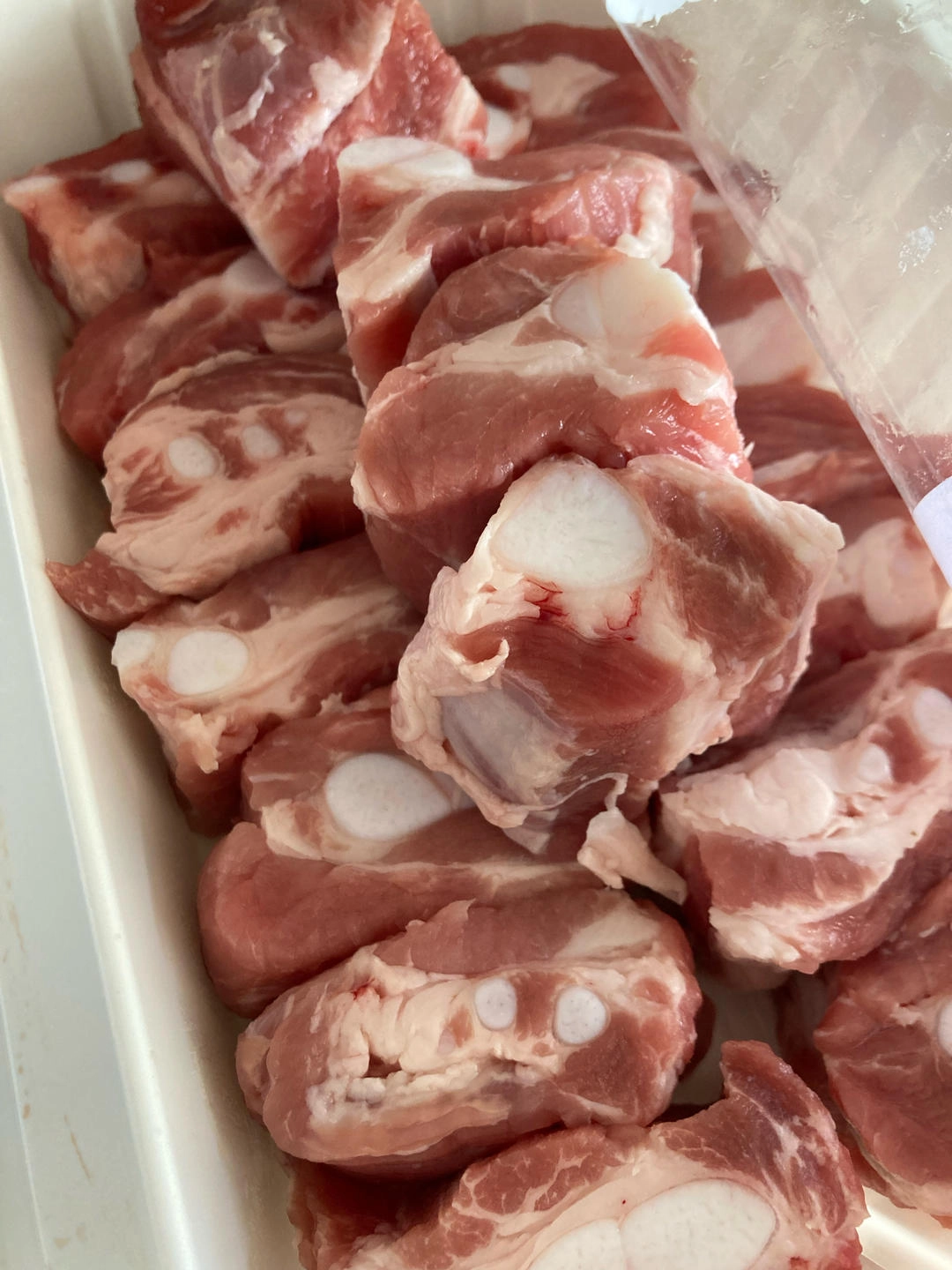 Close-up of Spare Ribs Stew