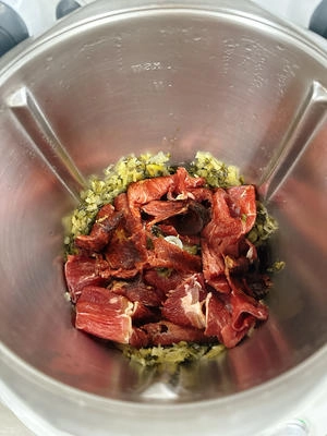 Stir-Fried Beef Tenderloin with Snow Vegetables and Spring Bamboo Shoots (Cuisinart Version) Step 5