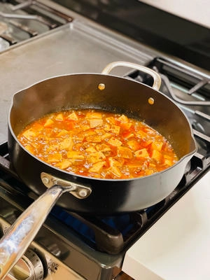 How to Make Mapo Tofu (Reduced Seasoning Version) Step 13