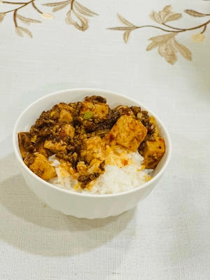 How to Make Mapo Tofu (Reduced Seasoning Version) Step 19