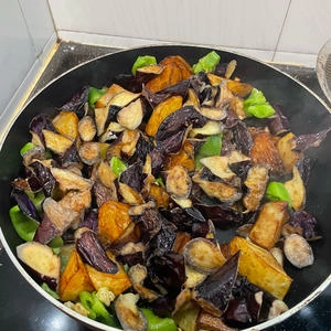 How to Make Dried Chicken with Vegetables Step 11