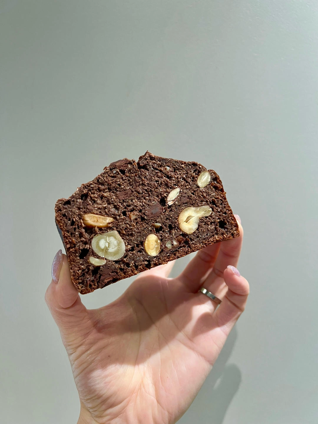 Close-up of Low-Cal Bran Banana Cake