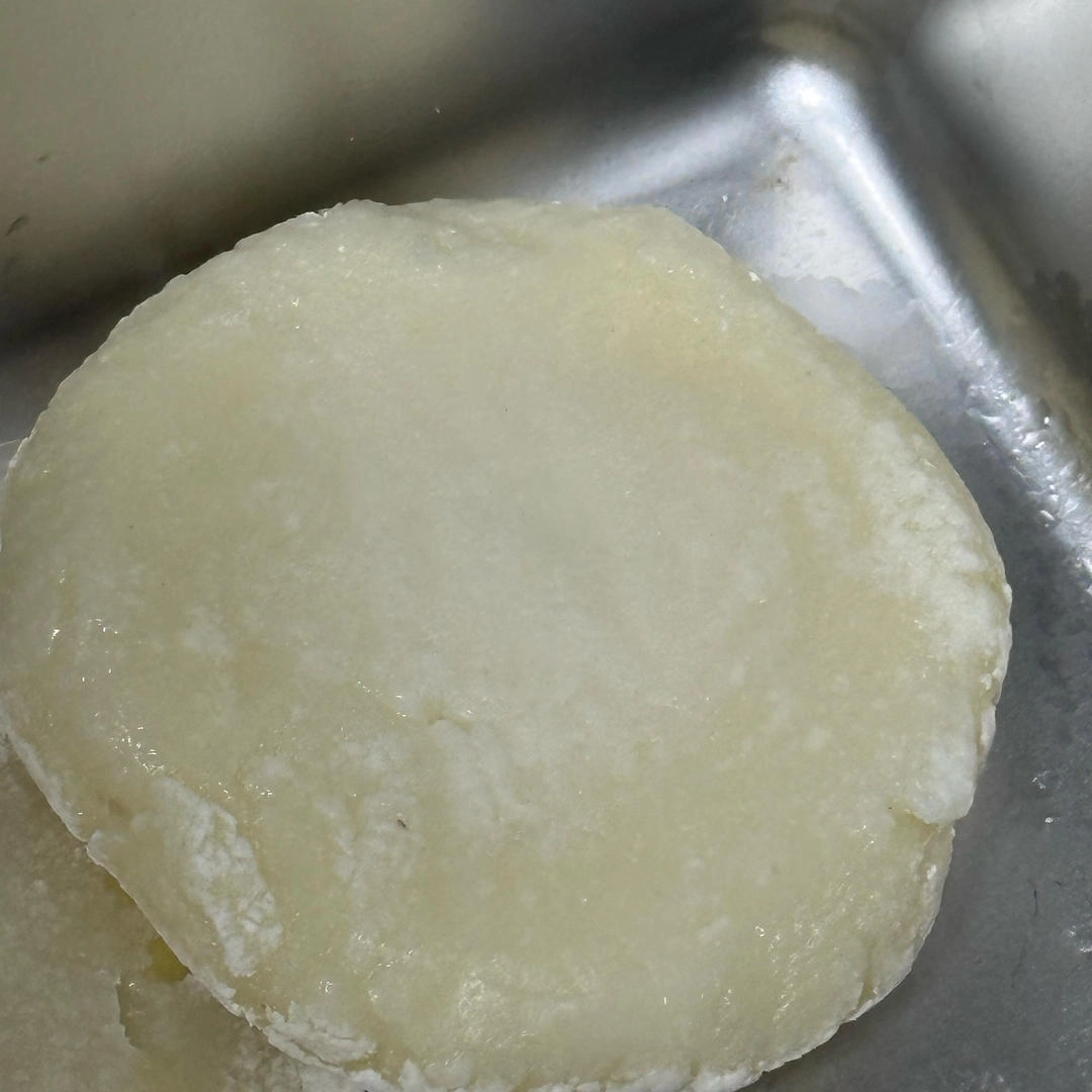 Close-up of Potato Sticky Rice Cheese Balls/Cakes